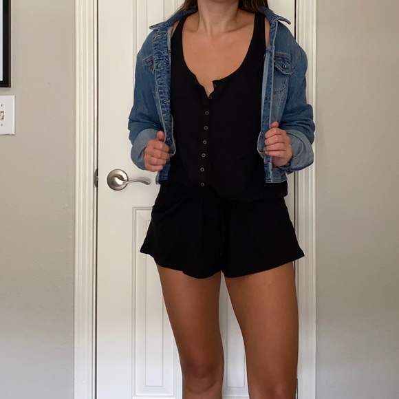 Express Pants - Express black romper